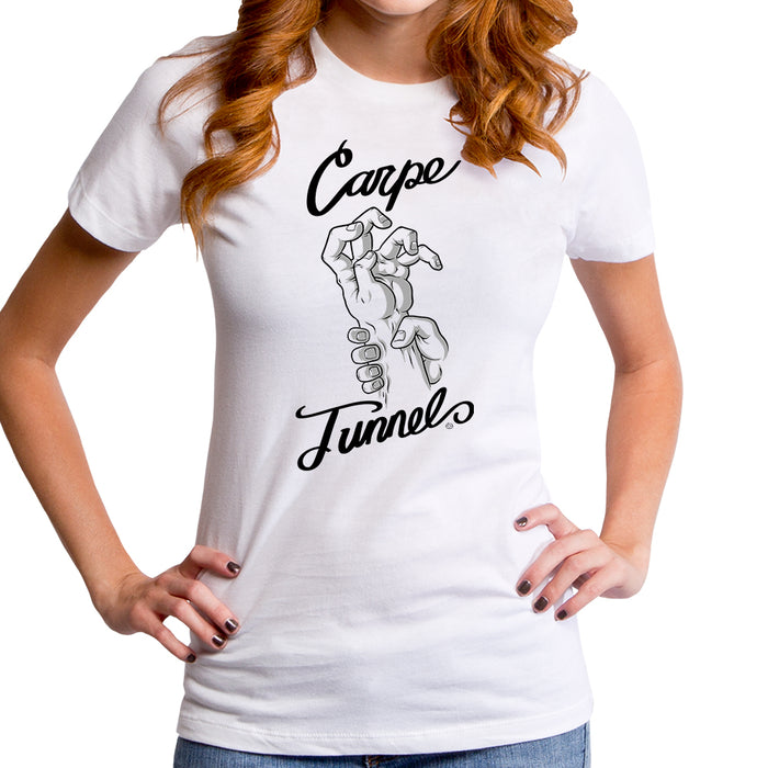goodie two sleeves Carpe Tunnel Women's T-Shirt