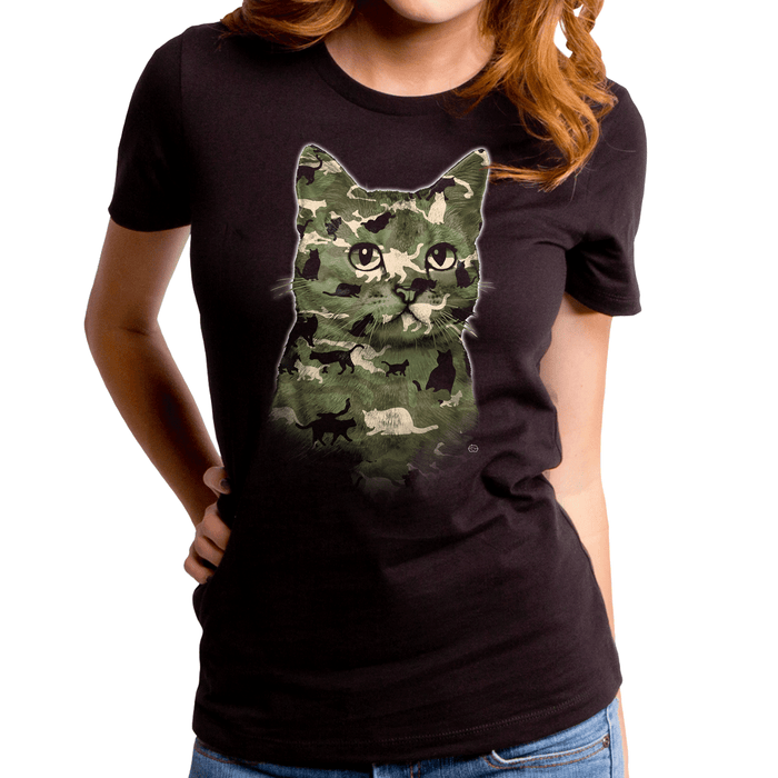 goodie two sleeves Cat on Cat Women's T-Shirt
