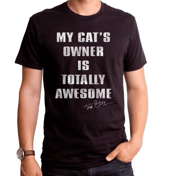 goodie two sleeves Cat's Owner Men's T-Shirt