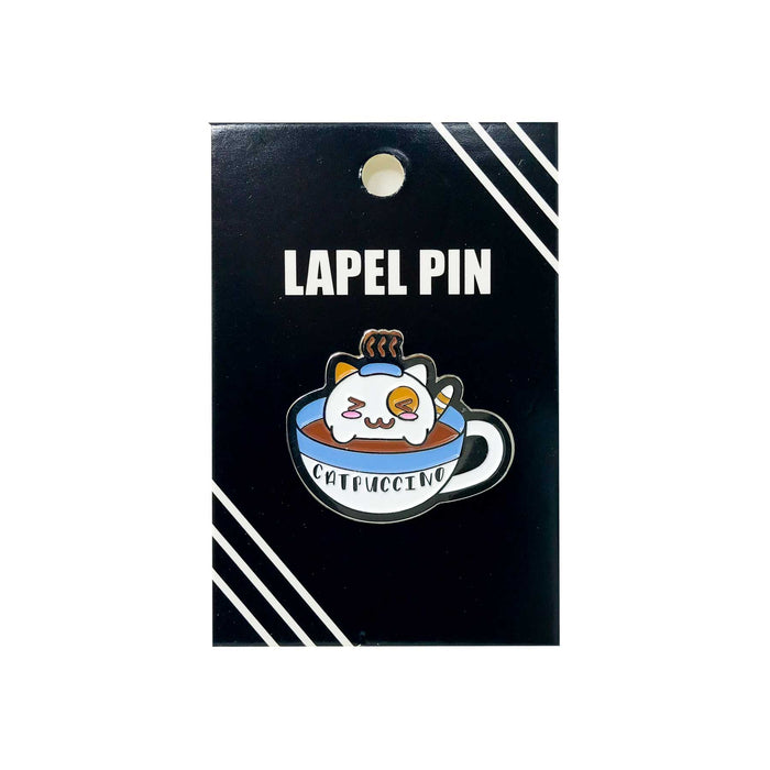 goodie two sleeves Catpuccino Lapel Pin