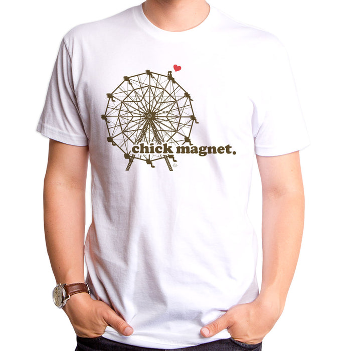 goodie two sleeves Chick Magnet Adult T-Shirt