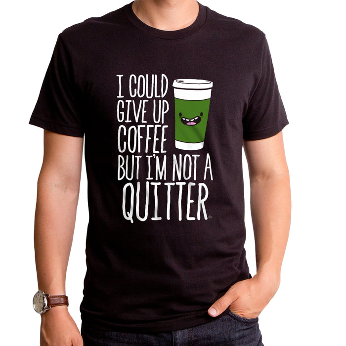 goodie two sleeves Coffee Quitter Men's T-Shirt