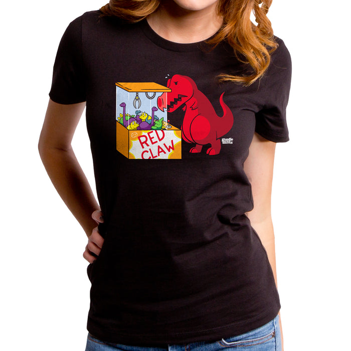 goodie two sleeves Crane Game Dino Women's T-Shirt