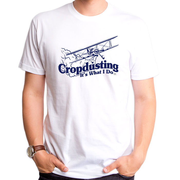 goodie two sleeves Cropdusting Men's T-Shirt