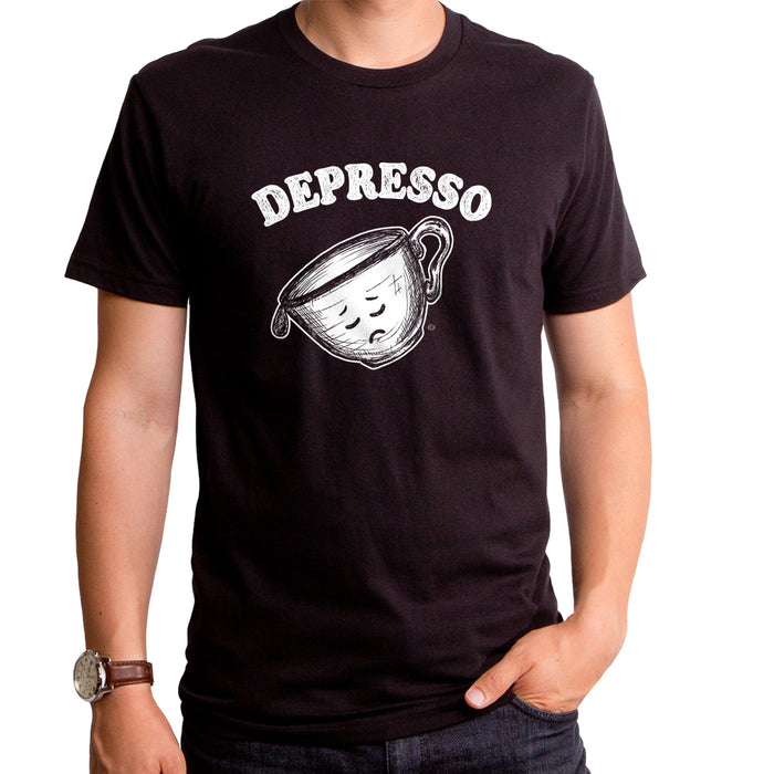 goodie two sleeves Depresso Men's T-Shirt