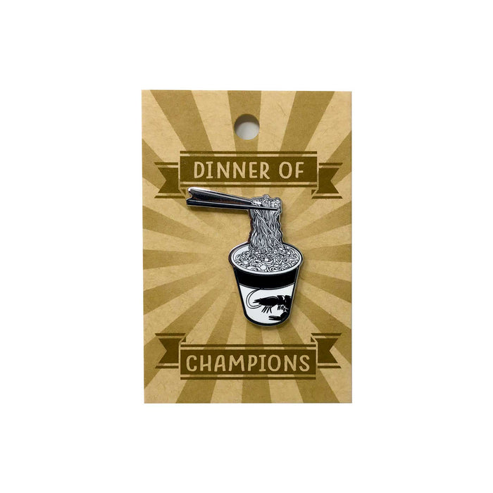 goodie two sleeves Dinner Ramen Lapel Pin
