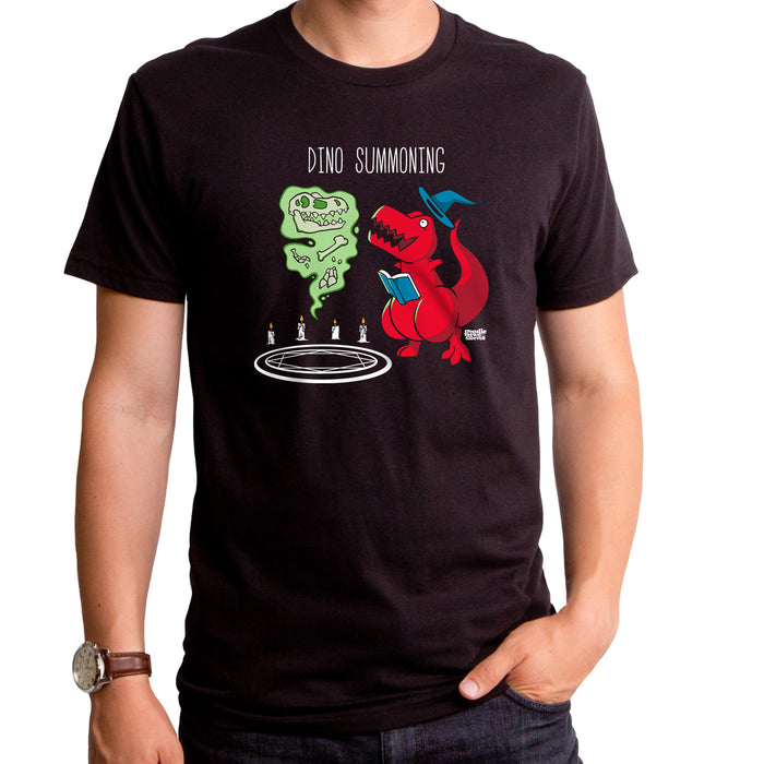 goodie two sleeves Dino Summoning Men's T-Shirt