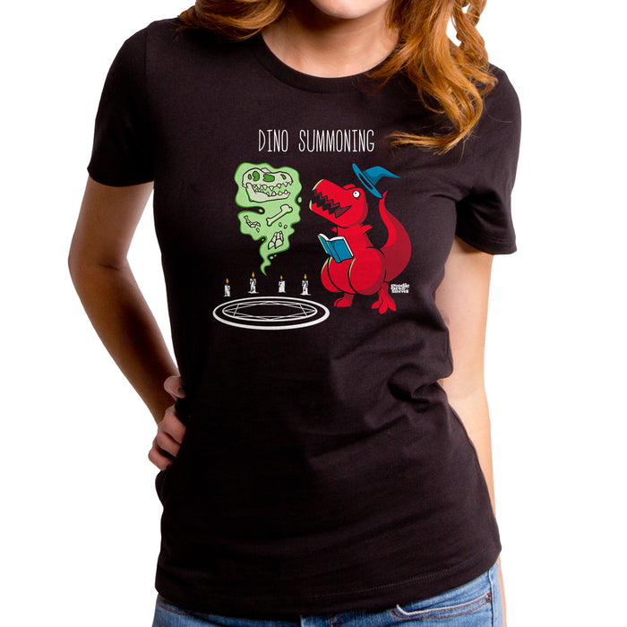 goodie two sleeves Dino Summoning Women's T-Shirt