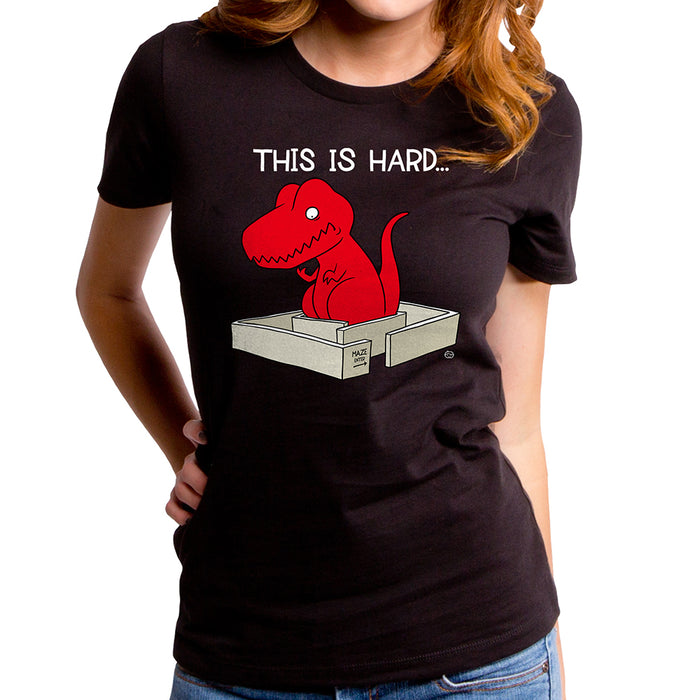 goodie two sleeves Dinosaur Maze Women's T-Shirt