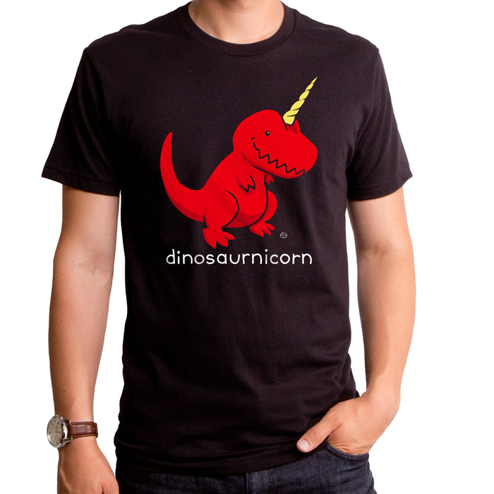 goodie two sleeves Dinosaur Unicorn Men's T-Shirt