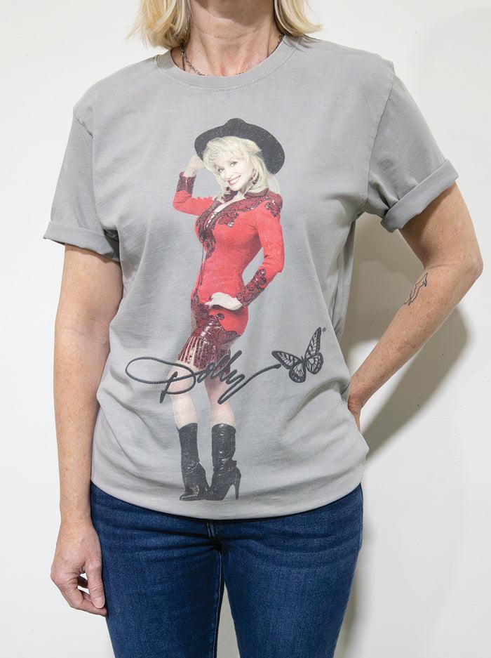goodie two sleeves Dolly Parton Cowgirl Unisex Tee