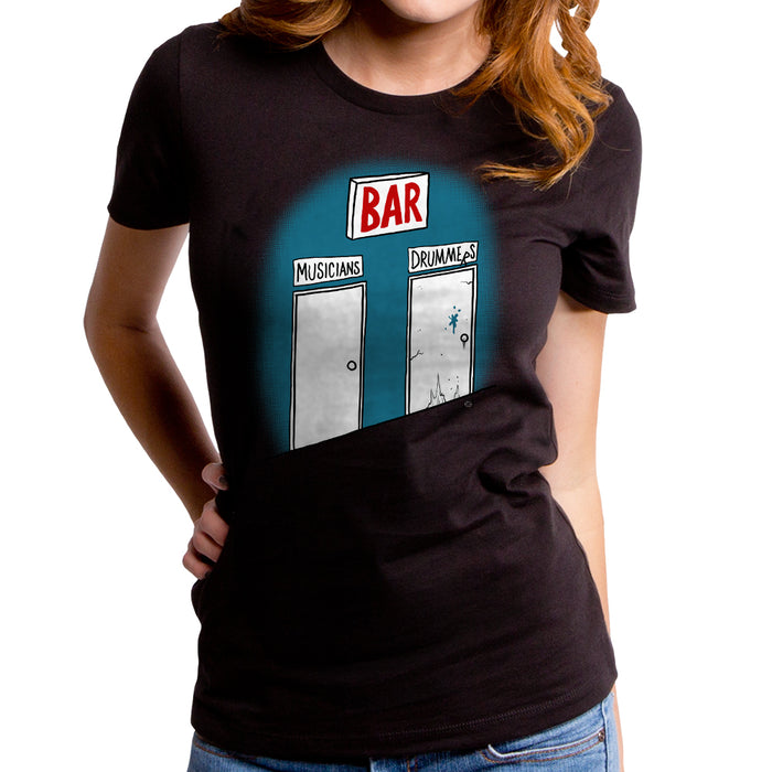 goodie two sleeves Drummers Bar Women's T-Shirt