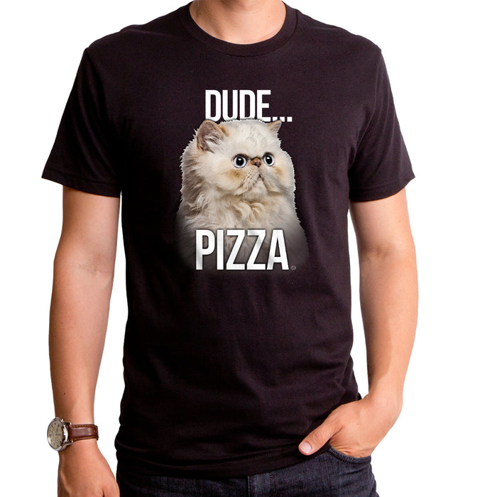 goodie two sleeves Dude Pizza Adult T-Shirt