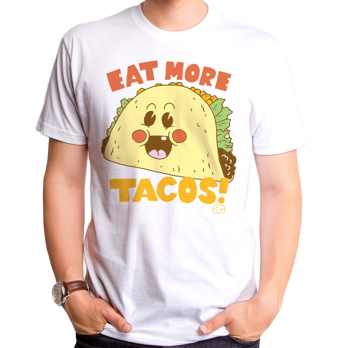goodie two sleeves Eat More Tacos Adult T-Shirt