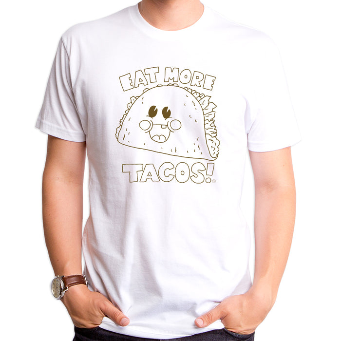 goodie two sleeves Eat More Tacos Adult T-Shirt
