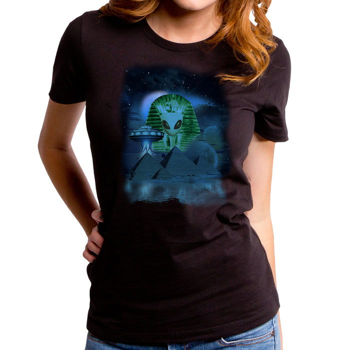 goodie two sleeves Egyptian Alien Women's T-Shirt