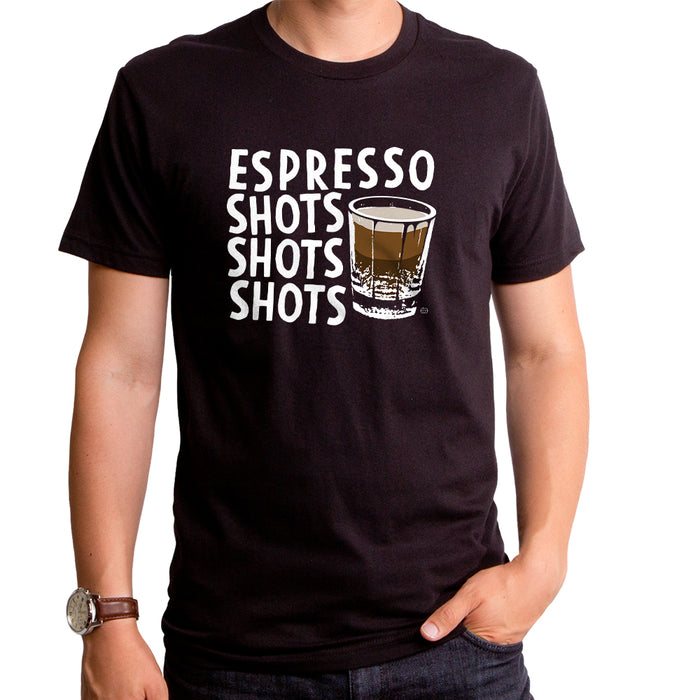 goodie two sleeves Espresso Shots Men's T-Shirt