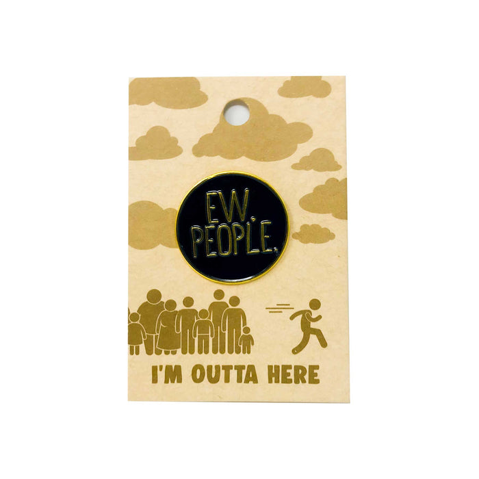 goodie two sleeves Ew People Lapel Pin