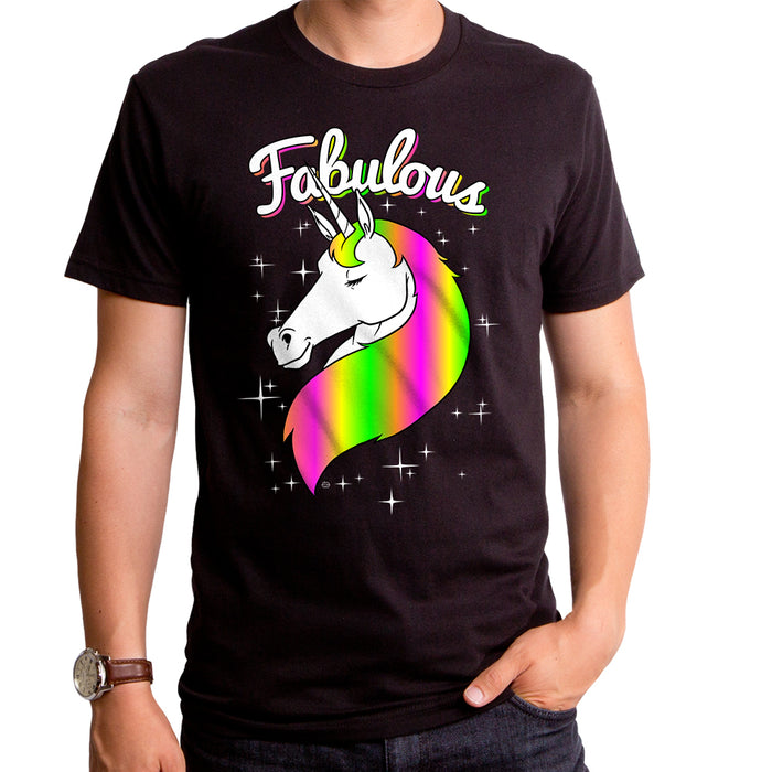 goodie two sleeves Fabulous Unicorn Men's T-Shirt