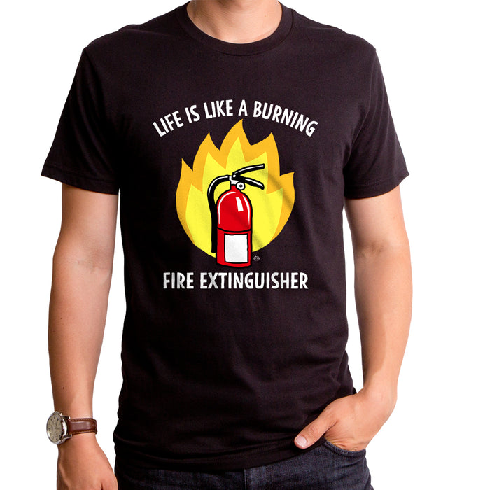 goodie two sleeves Fire Extinguisher Men's T-Shirt
