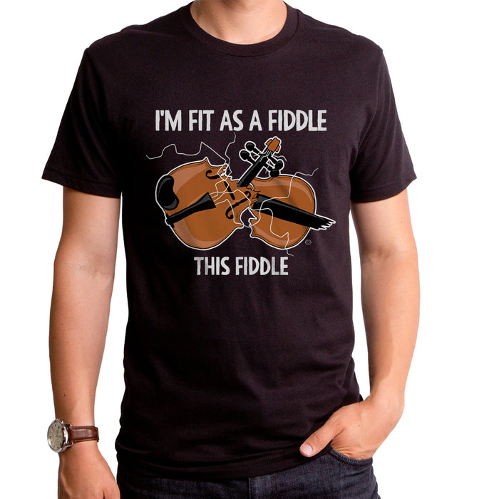 goodie two sleeves Fit as a Fiddle Men's T-Shirt