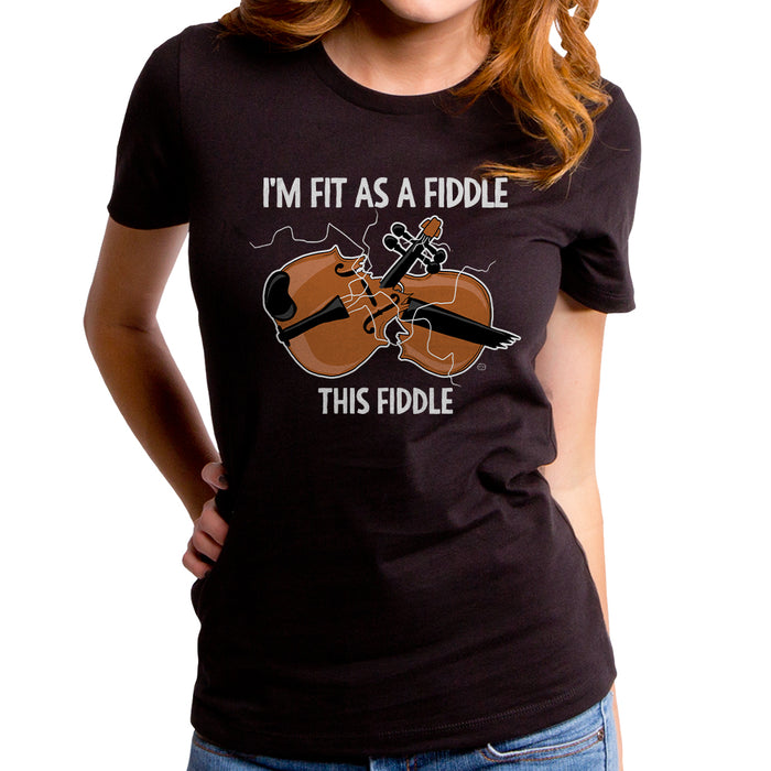 goodie two sleeves Fit as a Fiddle Women's T-Shirt