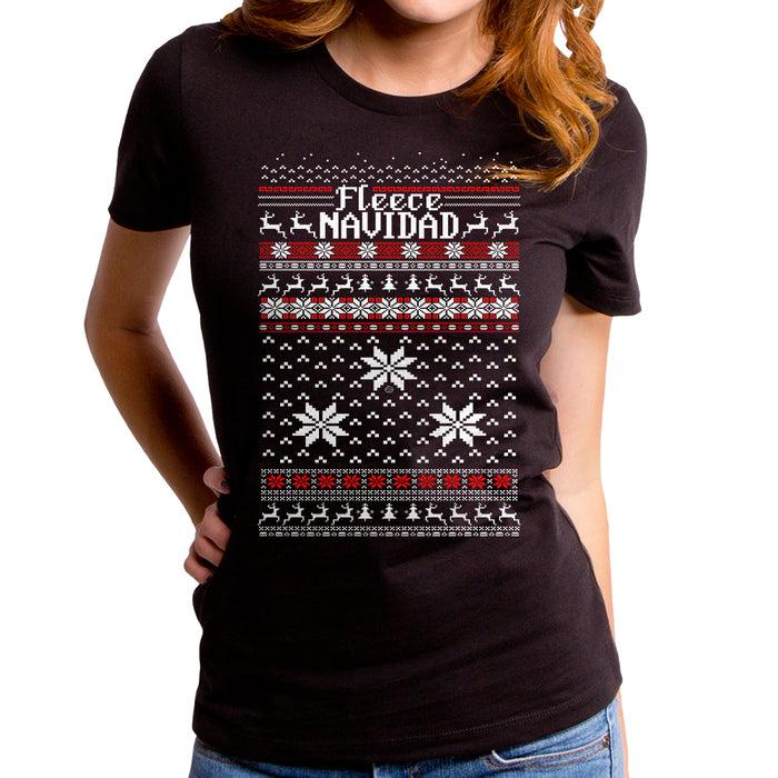 goodie two sleeves Fleece Navidad Women's T-Shirt