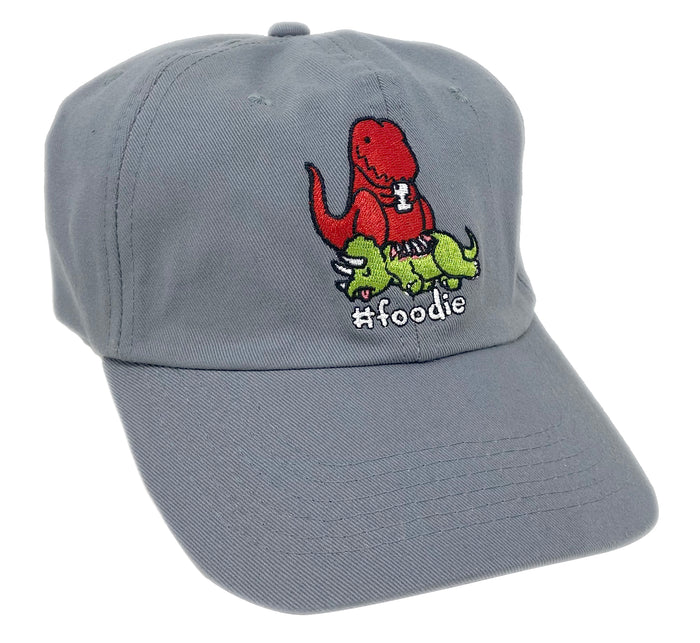 goodie two sleeves Foodie Dinosaur Dad Hat