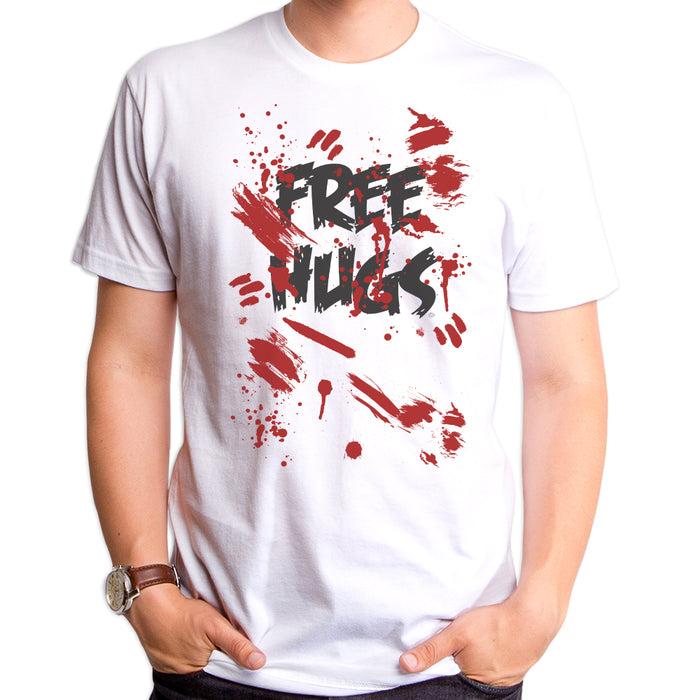 goodie two sleeves Free Hugs Adult T-Shirt