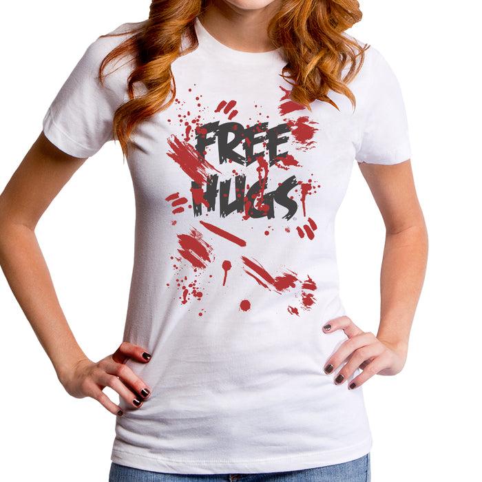 goodie two sleeves Free Hugs Women's T-Shirt