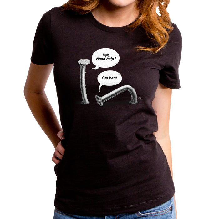 goodie two sleeves Get Bent Women's T-Shirt