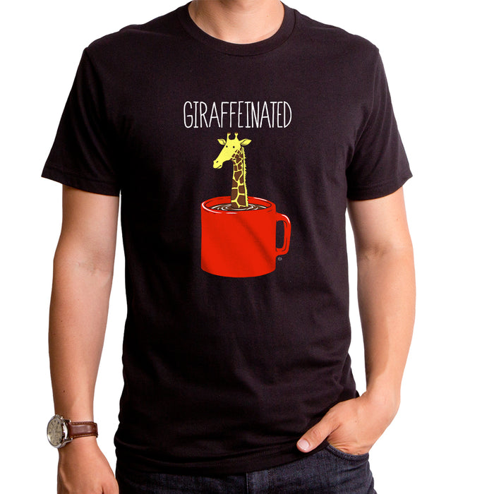 goodie two sleeves Giraffeinated Men's T-Shirt