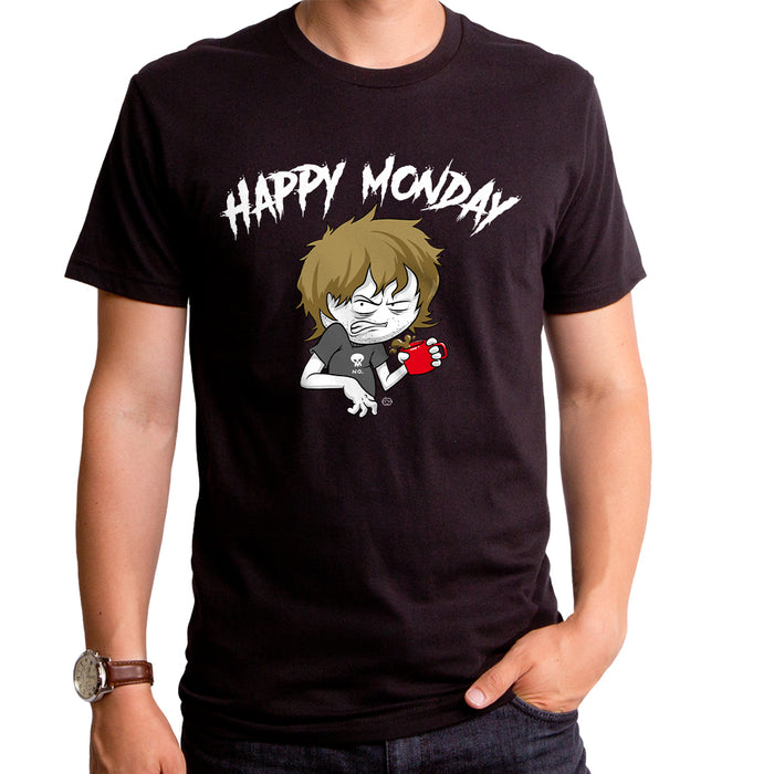 goodie two sleeves Happy Monday Men's T-Shirt