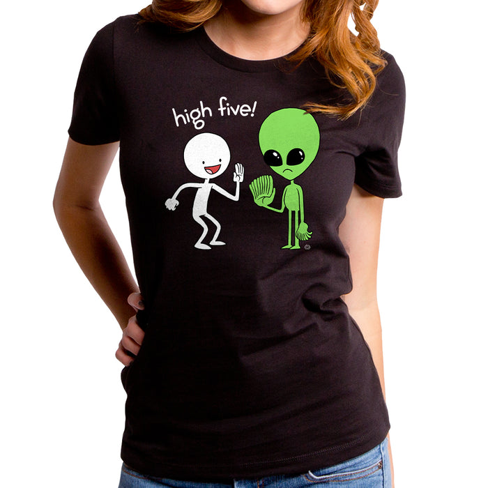 goodie two sleeves High Five Women's T-Shirt