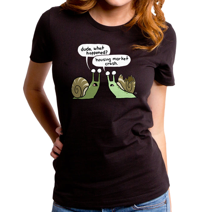 goodie two sleeves Housing Market Women's T-Shirt