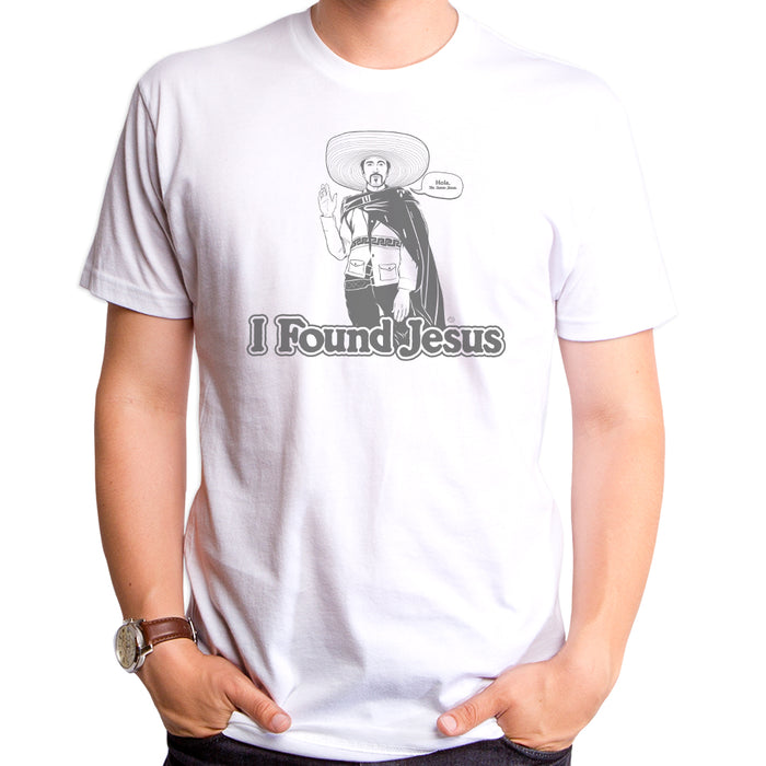 goodie two sleeves I Found Jesus Adult T-Shirt