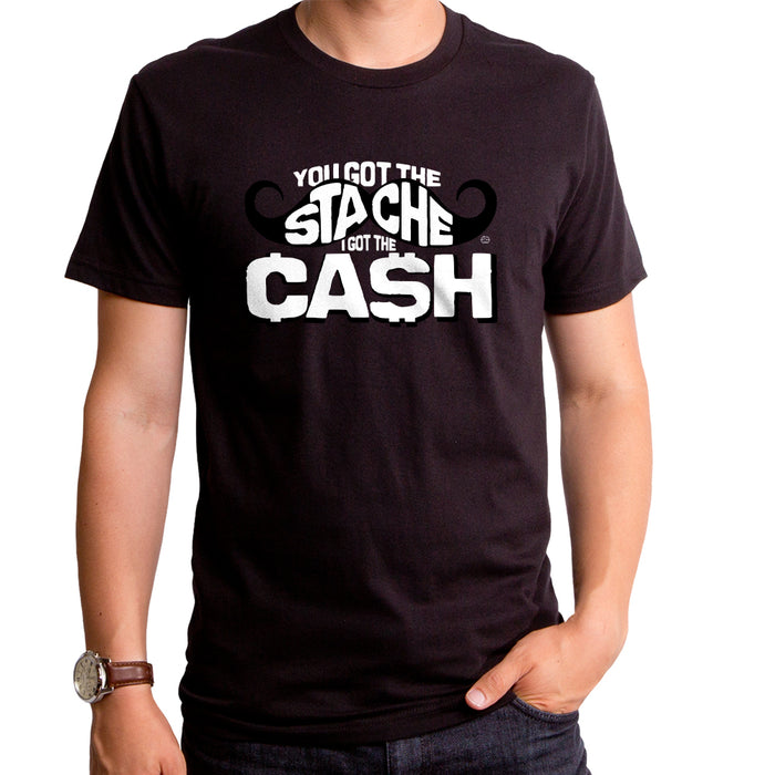 goodie two sleeves I Got the Stache Men's T-Shirt