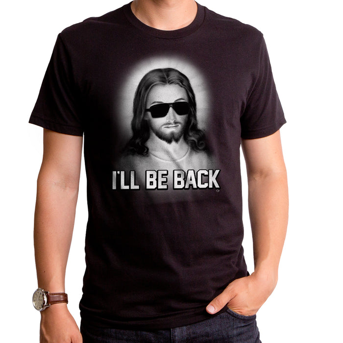 Goodie Two Sleeves I'll Be Back Adult T-Shirt