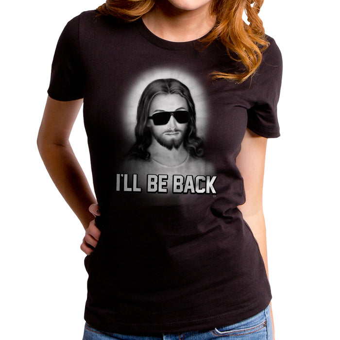 goodie two sleeves I'll Be Back Women's T-Shirt