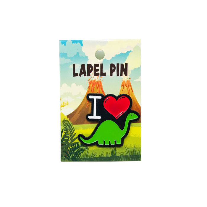 goodie two sleeves I Love Dino Lapel Pin
