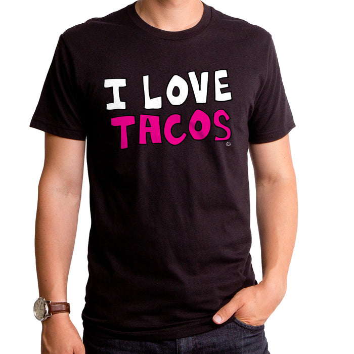 goodie two sleeves I Love Tacos Adult T-Shirt