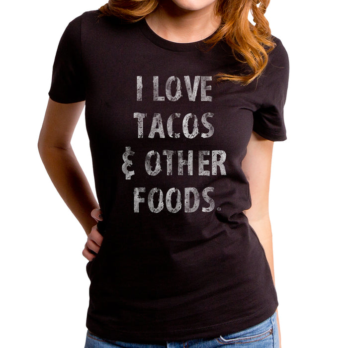 goodie two sleeves I Love Tacos Women's T-Shirt