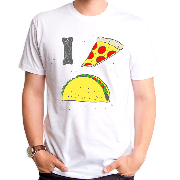 goodie two sleeves I Pizza Tacos Adult T-Shirt