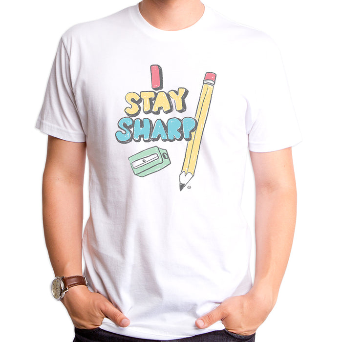 goodie two sleeves I Stay Sharp Men's T-Shirt