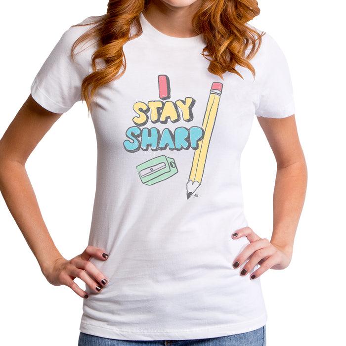 goodie two sleeves I Stay Sharp Women's T-Shirt