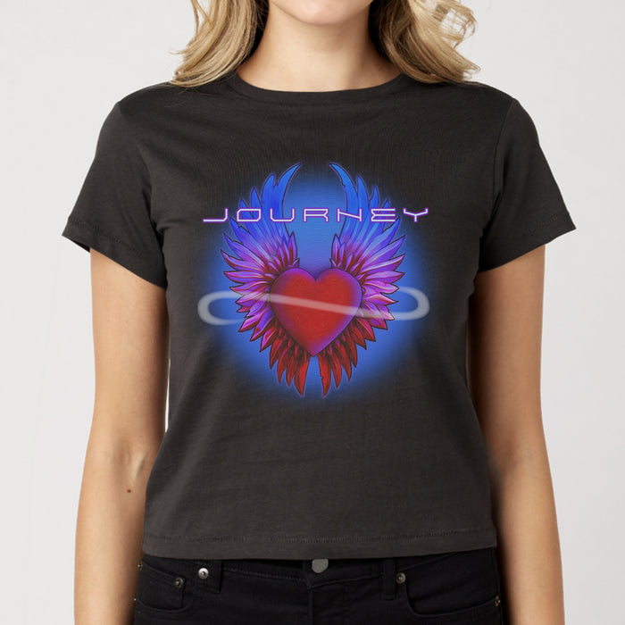 goodie two sleeves Journey Heart Juniors Baby Tee