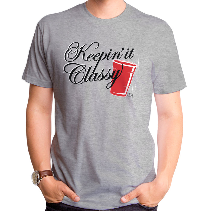goodie two sleeves Keepin' It Classy Adult T-Shirt