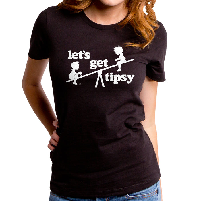goodie two sleeves Let's Get Tipsy Women's T-Shirt