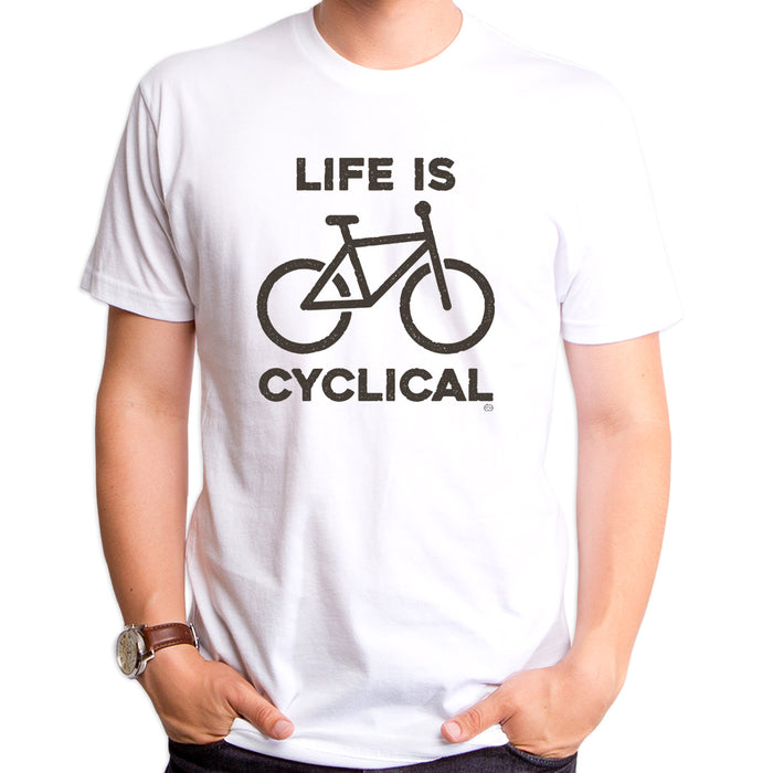 goodie two sleeves Life is Cyclical Men's T-Shirt