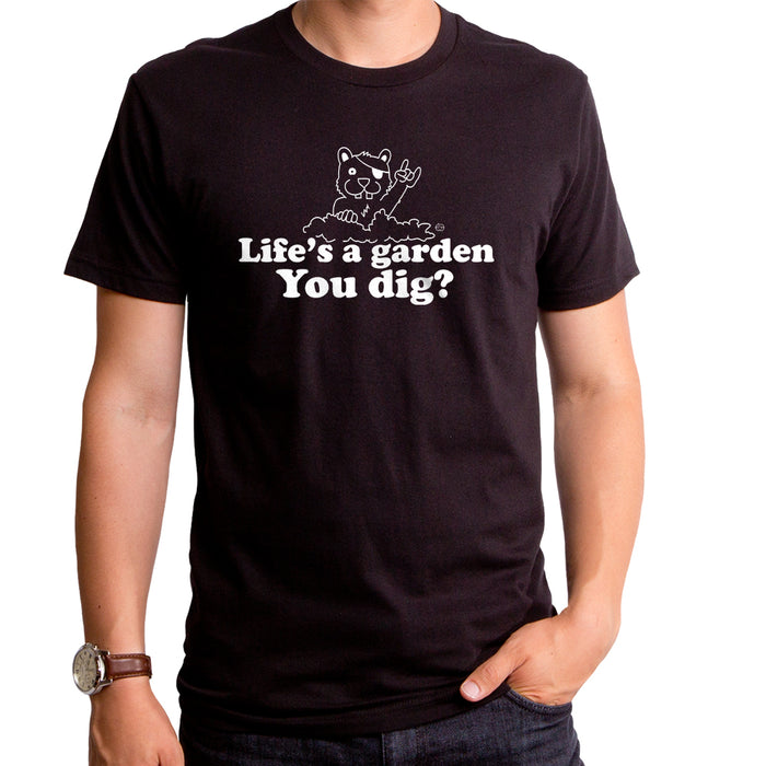 goodie two sleeves Life's a Garden Men's T-Shirt